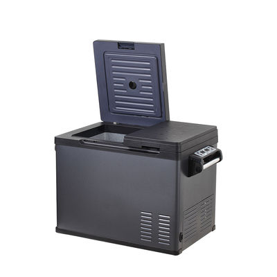 Réfrigérateur de voiture à haute capacité de 60 litres à réfrigération rapide à double température et double contrôle
