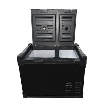 réfrigérateur extérieur de voiture multifonctionnel 12V avec compresseur R134a/R600a et capacité 55L