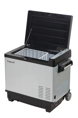DC 12V 25L mini réfrigérateur automobile pour camping extérieur avec compresseur et batterie