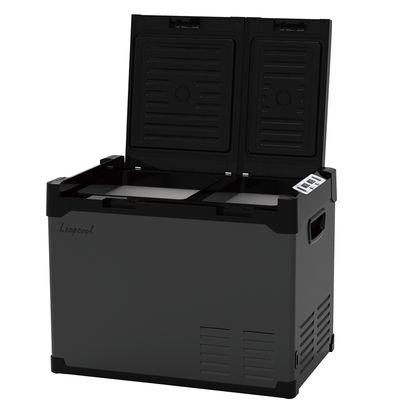 Réfrigérateur de voiture portable à double zone Compresseur à faible bruit Mini réfrigérateur congélateur pour voiture ou maison