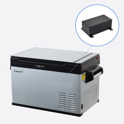 Réfrigérateur solaire alimenté par batterie 30L Congélateur de camping Refrigérateur de voiture Refrigérateur à refroidissement rapide