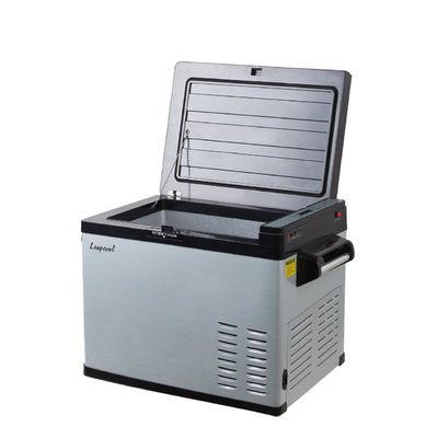 Réfrigérateur solaire alimenté par batterie 30L Congélateur de camping Refrigérateur de voiture Refrigérateur à refroidissement rapide