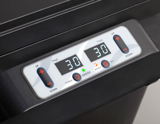 Réfrigérateur de voiture portable à double zone Compresseur à faible bruit Mini réfrigérateur congélateur pour voiture ou maison