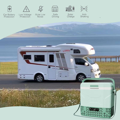 Appareil de voiture 24V/12V Mini réfrigérateur 12L 50W congélateur portable pour camping camion RV