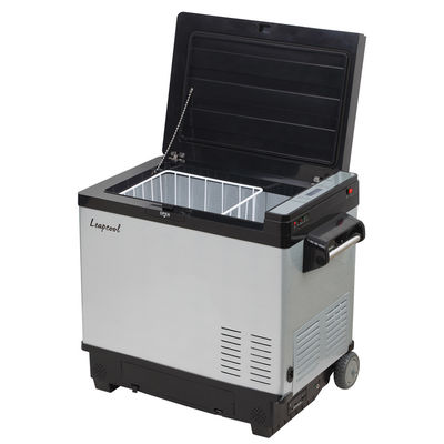 Réfrigérateur solaire portable de 30L avec batterie à double porte et LFP