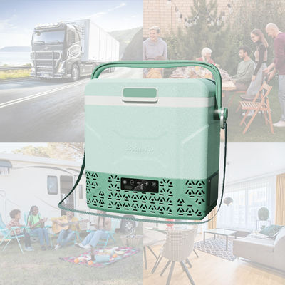Ceinture d'épaule mini congélateur DC 12v réfrigérateur portable pour voiture refroidisseur compresseur congélateur pour camping