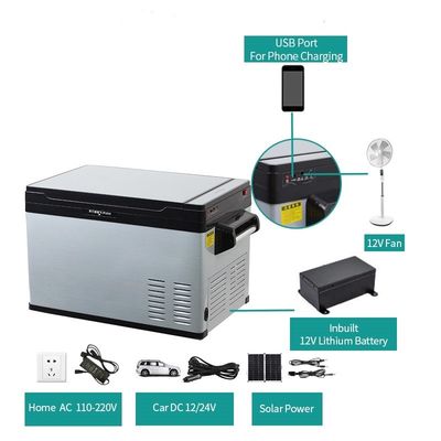 Réfrigérateur solaire et mini-réfrigérateur 220v 12v et congélateur portable