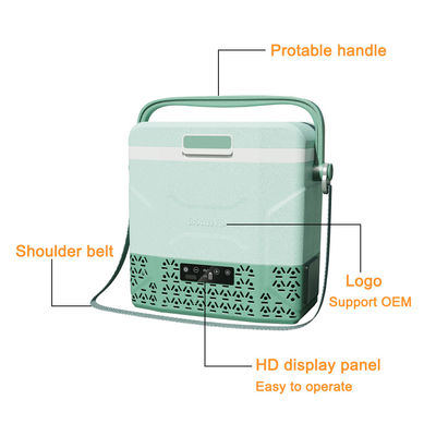 Grade 1 d'efficacité énergétique 12L congélateur de réfrigérateur portable pour voiture pour camping et voyage