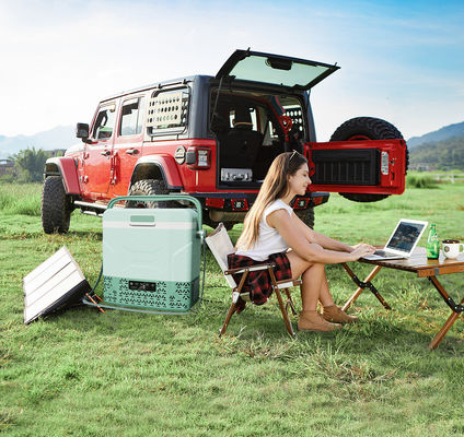 Réfrigérateur de camping pour véhicule 12v congélateur avec panneau et compresseur inclus