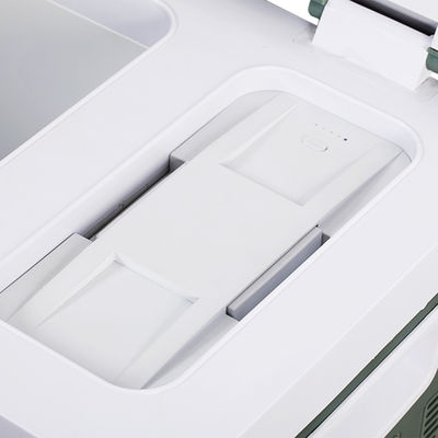 NO App-contrôlé 25L réfrigérateur solaire de voiture congélateur avec batterie remplaçable intégrée