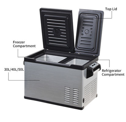 Réfrigérateur cosmétique portable 12V 24V 220V Mini réfrigérateur de camping réfrigérateur congélateur