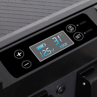 Réfrigérateur de conception mécanique noir de grande capacité certifié FCA pour l'extérieur