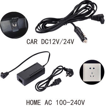 Compresseur portable réfrigérateur de voiture congélateur 17 kg réfrigérateur solaire et mini réfrigérateur de voiture 220v 12v