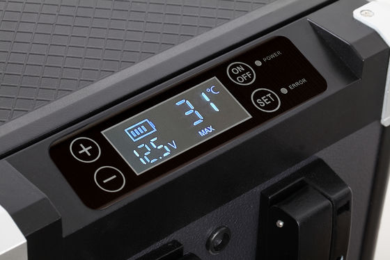 Réfrigérateur de voiture SUV de grande capacité de 60L avec style sportif et congélateur à compresseur