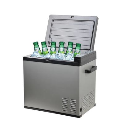 Réfrigérateur à double usage pour la maison et la voiture de 50 litres de capacité avec une cote d'efficacité énergétique de niveau 1