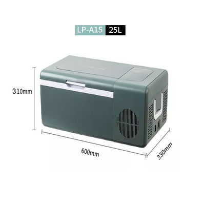 LEAPCOOL Mini 25L refroidisseur de réfrigérateur de voiture 12V/24V Isolation solaire C5H10/C-Pentane