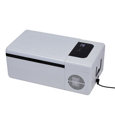 Réfrigérateur de voiture portable mini 15L AC DC Compresseur de congélateur électrique pour camion et camping