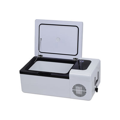 Réfrigérateur de voiture portable mini 15L AC DC Compresseur de congélateur électrique pour camion et camping