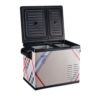 Mini réfrigérateur en acier inoxydable 12v 24v réfrigérateur vertical pour yacht