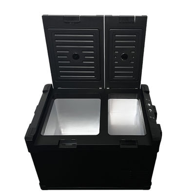 Compresseur à courant continu portable mini congélateur de 45L Idéal pour les voyages et le camping