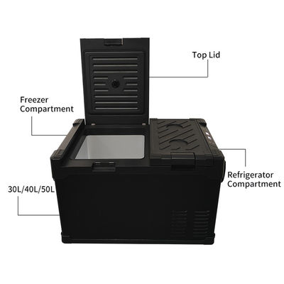 Compresseur à courant continu portable mini congélateur de 45L Idéal pour les voyages et le camping