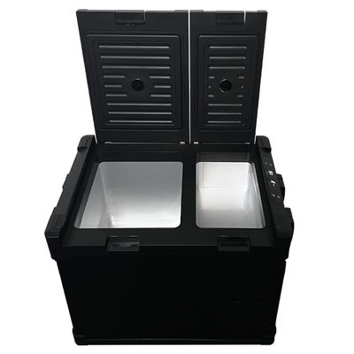 réfrigérateur extérieur de voiture multifonctionnel 12V avec compresseur R134a/R600a et capacité 55L
