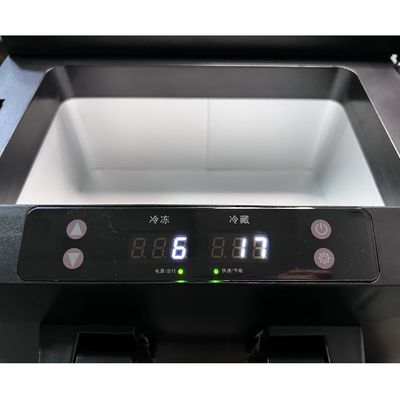 réfrigérateur extérieur de voiture multifonctionnel 12V avec compresseur R134a/R600a et capacité 55L